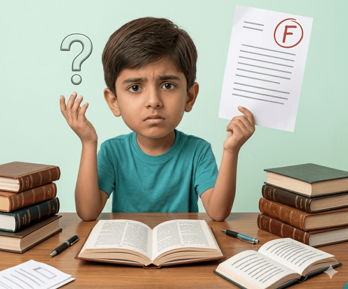Student struggling with low marks